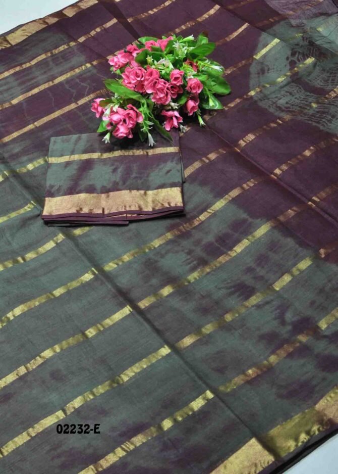 Vedhalam-02232-E  Grey Color Pure Cotton Saree CM1151218 (LR7D)