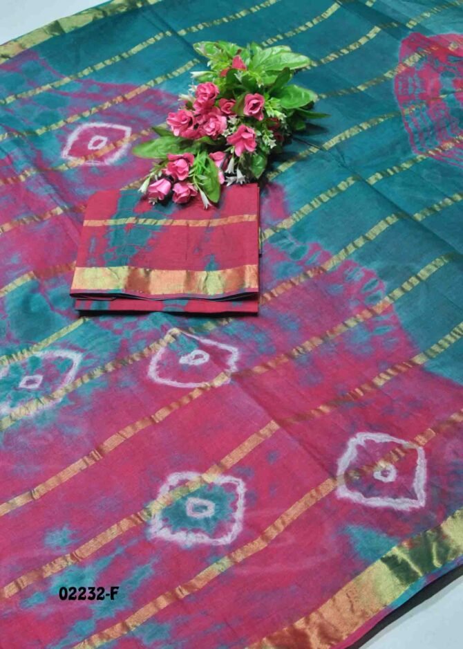 Vedhalam-02232-F  Pink Color Pure Cotton Saree CM1151218 (LR7D)