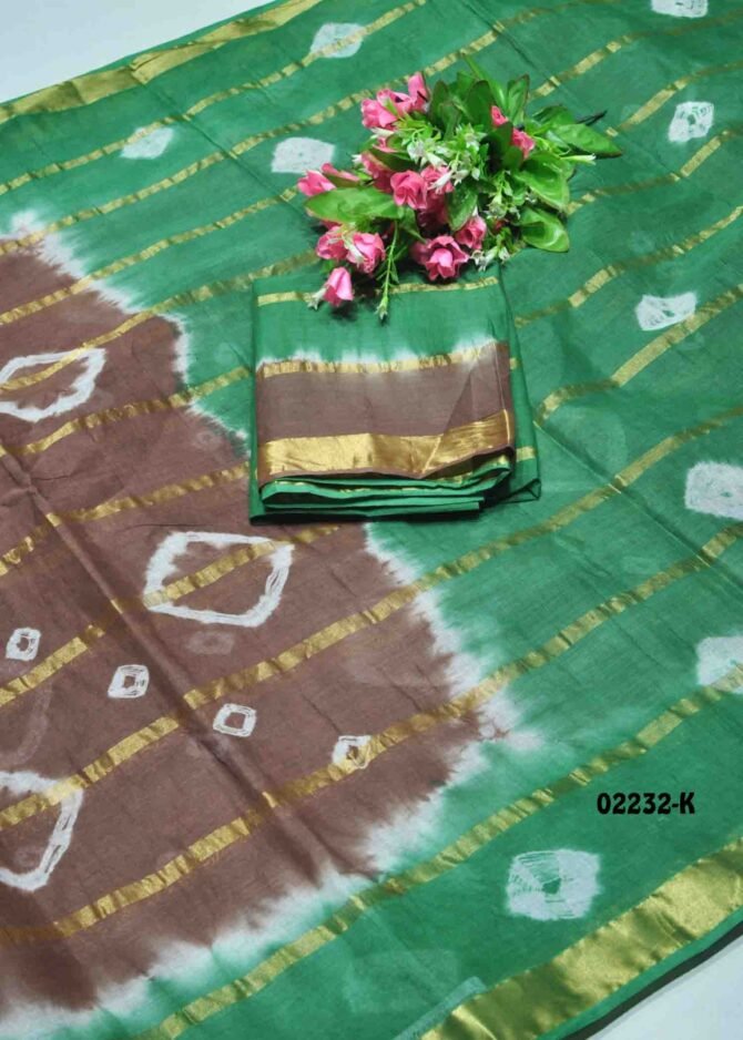 Vedhalam-02232-K  Brown Color Pure Cotton Saree CM1151218 (LR7D)