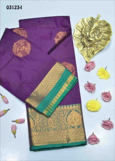 Harini - 03123-I  Fig Purple Color Beautiful Traditional Lichi Silk Saree CM1163630 (RR10C)