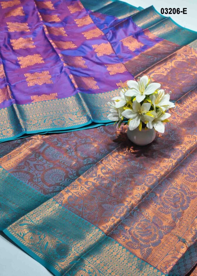 Ananya-03206-E  IndigoPurple Color Excellent Traditional Look Semi-Soft Silk Saree CM1186157 (LR1E)