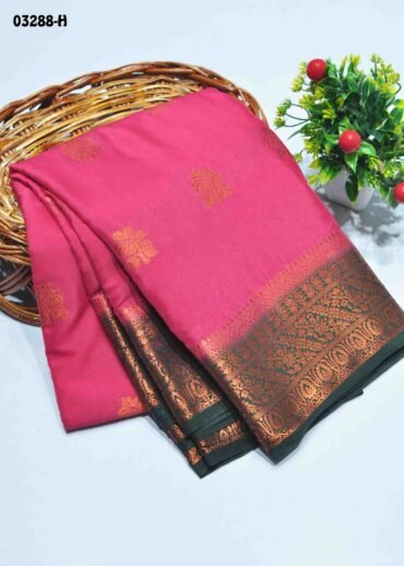 Vinitha-03288-H  CherryPink Color Excellent Traditional Look Crepe Silk Saree CM1132667 (RR10B)