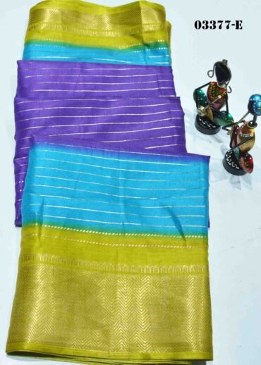 Naveena-03377-E Multi  Color Beautiful Dola Silk Saree CM1172283 (RR3D)